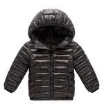 -30℃ Winter Kids Padded Jacket Children Thick Plus Velvet Warm Parkas Coat Boys Girls Fur Collar Hooded Cotton Clothes Outerwear