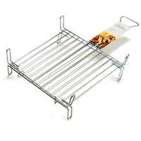 Grill Double 35 x 35 cm Zinc-plated steel (5 Units)