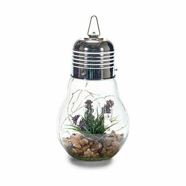 Lantern Garlands Light bulb Lavendar Crystal (8 Units)