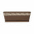 Self-watering planter Stefanplast Cloe Brown Plastic 49,5 x 17 x 19 cm (12 Units)