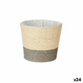 Planter Grey Rope Plastic 19,5 x 16,5 x 19,5 cm (24 Units)