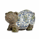 Decorative Garden Figure Pig Polyresin 20,5 x 26 x 47 cm (2 Units)