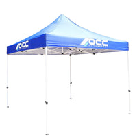 Carp OCC Motorsport Racing Blue Polyester 420D Oxford 3 x 3 m