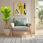 Artificial Banana Leaf Plant with Triple Stalks,Faux Banana Silk Tree,Tropical Fake Leaves Plants Indoor for Home Office - Elite Outdoor Living