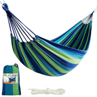 Hammock Aktive Blue 200 x 0,4 x 100 cm (6 Units)