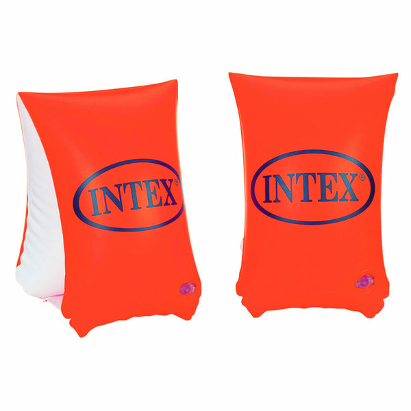 Sleeves Intex Neon Red 30 x 15 cm (36 Units)