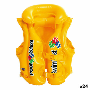 Inflatable Swim Vest Intex 50 x 47 x 40 cm (24 Units)