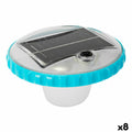 Floating solar light for swimming pools Intex 16,8 x 10,8 x 16,8 cm (8 Units)