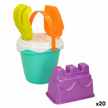 Beach toys set Colorbaby Ø 14 cm (20 Units)