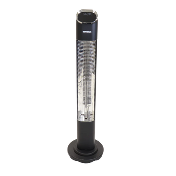 Free Standing Patio Heater with Remote Control | Water Resistant & Energy Efficient Outdoor Heater for Gardens and Patios
