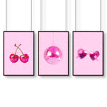 Cool Wall Decor For Teens | Set of 3 Pop Wall art Prints