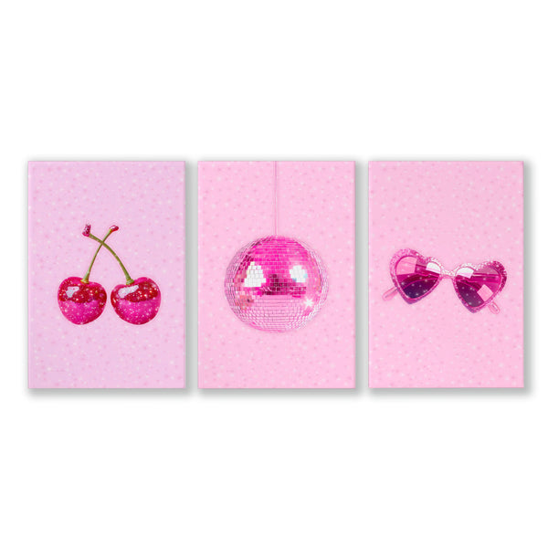 Cool Wall Decor For Teens | Set of 3 Pop Wall art Prints