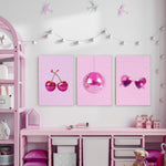 Cool Wall Decor For Teens | Set of 3 Pop Wall art Prints