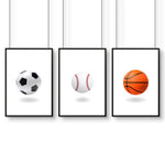 Prints For Children's Bedrooms | Set of 3 Pop Wall art Prints