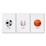 Prints For Children's Bedrooms | Set of 3 Pop Wall art Prints