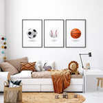 Prints For Children's Bedrooms | Set of 3 Pop Wall art Prints