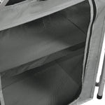 WOLTU Aluminium Foldable Camping Cabinet Travel Kitchen Cooking Storage Rack BBQ Table with Carry Bag for Outdoor  Garden Picnic