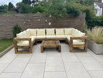 Solid Wood Garden Sofa Patio set Extra Large