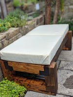 Solid Wood Garden Table/bench