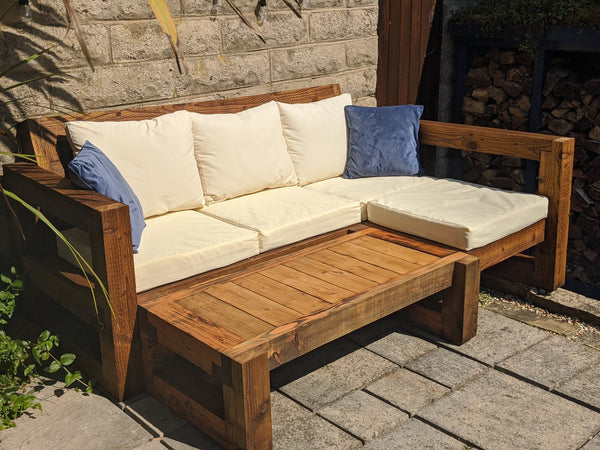 Solid Wood Garden Daybed