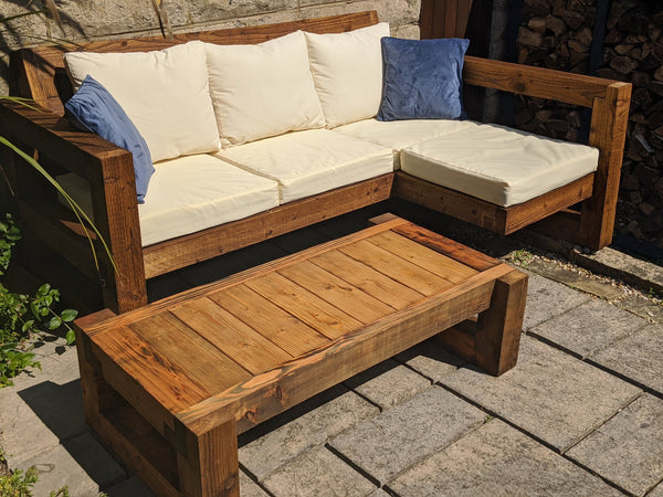 Solid Wood Garden Daybed