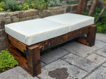 Solid Wood Garden Table/bench