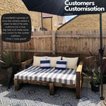 Solid Wood Garden Daybed