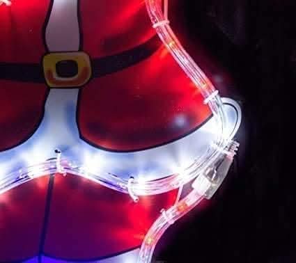 Outdoor Santa Light