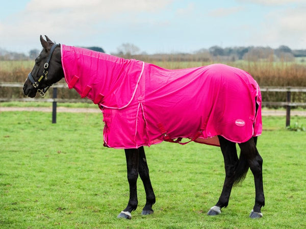 Mesh Fly Rug - Pink