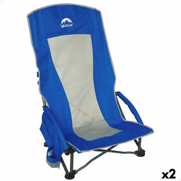 Foldable Camping Chair Aktive (2 Units)