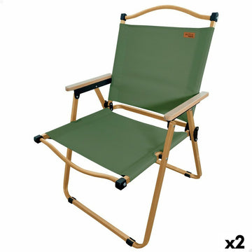 Foldable Camping Chair Aktive (2 Units)