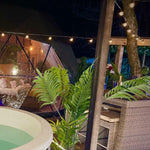 6.5M / 21FT Super Festoon Warm White Outdoor Plug-in Connectable LED String Lights - Elite Outdoor Living