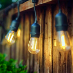 Outdoor Elite Festoon Waterproof Warm White Heavy Duty LED Connectable String Lights - Elite Outdoor Living