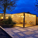 Outdoor Elite Festoon Waterproof Warm White Heavy Duty LED Connectable String Lights - Elite Outdoor Living