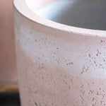 Vessara | Blushstone – 100cm XXL Concrete Vase Planter – 172L Tall Plant Pot - Elite Outdoor Living