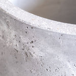 Vessara | Onyx Dusk – 40cm Large Concrete Vase Planter – 15L Tall Indoor Outdoor Pot - Elite Outdoor Living