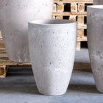 Vessara | Truffle – 55cm Tall Concrete Planter – 32L Vase-Style Plant Pot - Elite Outdoor Living